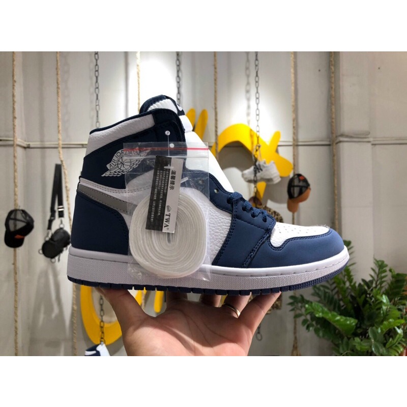 [Giày Jodan 1 High Xanh Navy Full PK[Box&Bill]⚡️Giày thể thao/Sneaker Nam Nữ‼️ | BigBuy360 - bigbuy360.vn