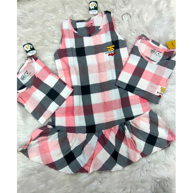 Đầm vải Kate cao cấp cho bé size đại cồ