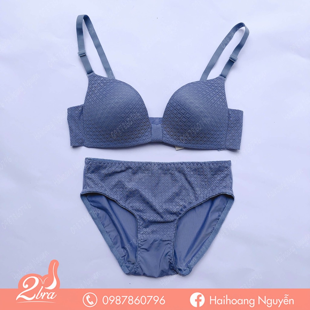 Bộ đồ lót B033 ren không gọng, mút mỏng