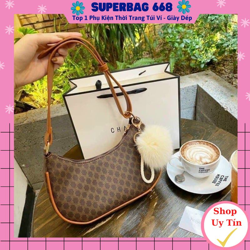 Túi Kẹp Nách, Đeo Vai Xách Tay Kiểu Dáng Vintage SPB 307