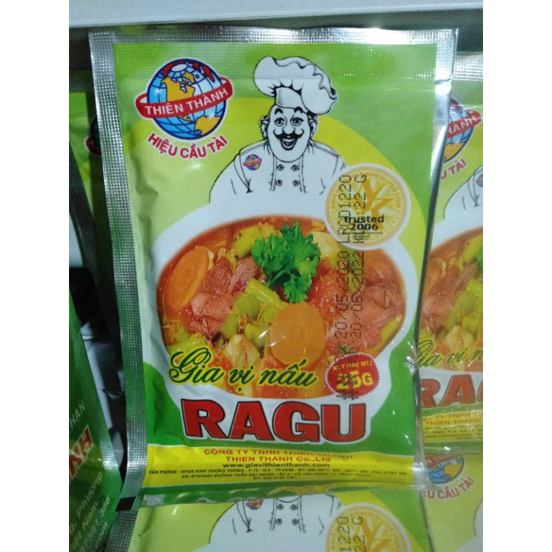 gia vị nấu RAGU thiên thành