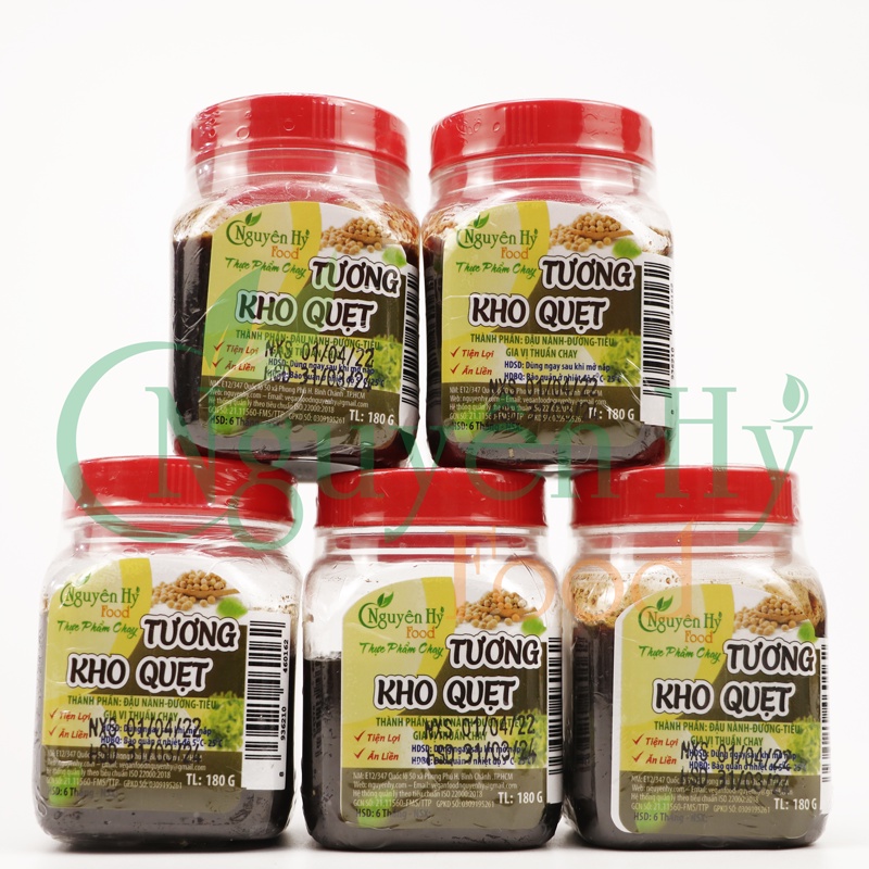 Tương Kho Quẹt Chay Nguyên Hỷ - 180g