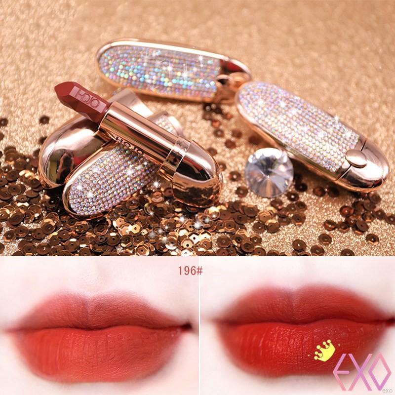 [Hàng mới về] Son thỏi lì lâu trôi HOJO với thiết kế vỏ lấp lánh thời trang cho phái đẹp | BigBuy360 - bigbuy360.vn