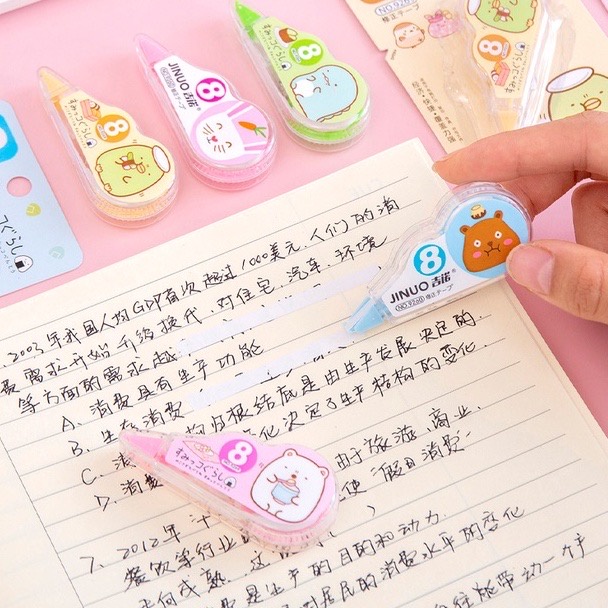 Bút Xóa Kéo Hình Động Vật Hoạt Hình Xinh Xắn