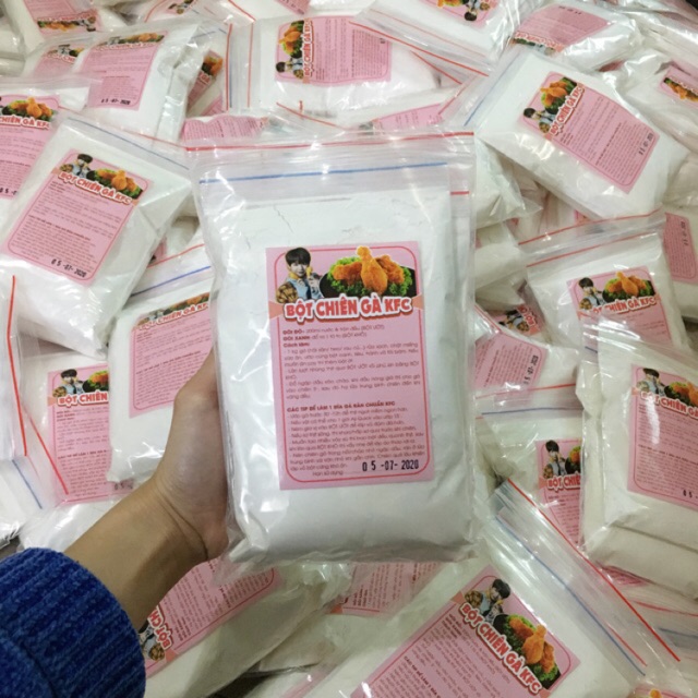 (NHIMSTORE) 10 set bột chiên gà giòn + tặng công thức chiên gà làm hàng