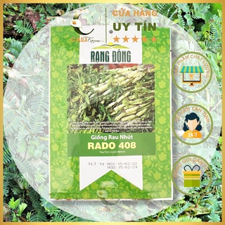 Hạt giống rau nhút rado 408 gói 1gr