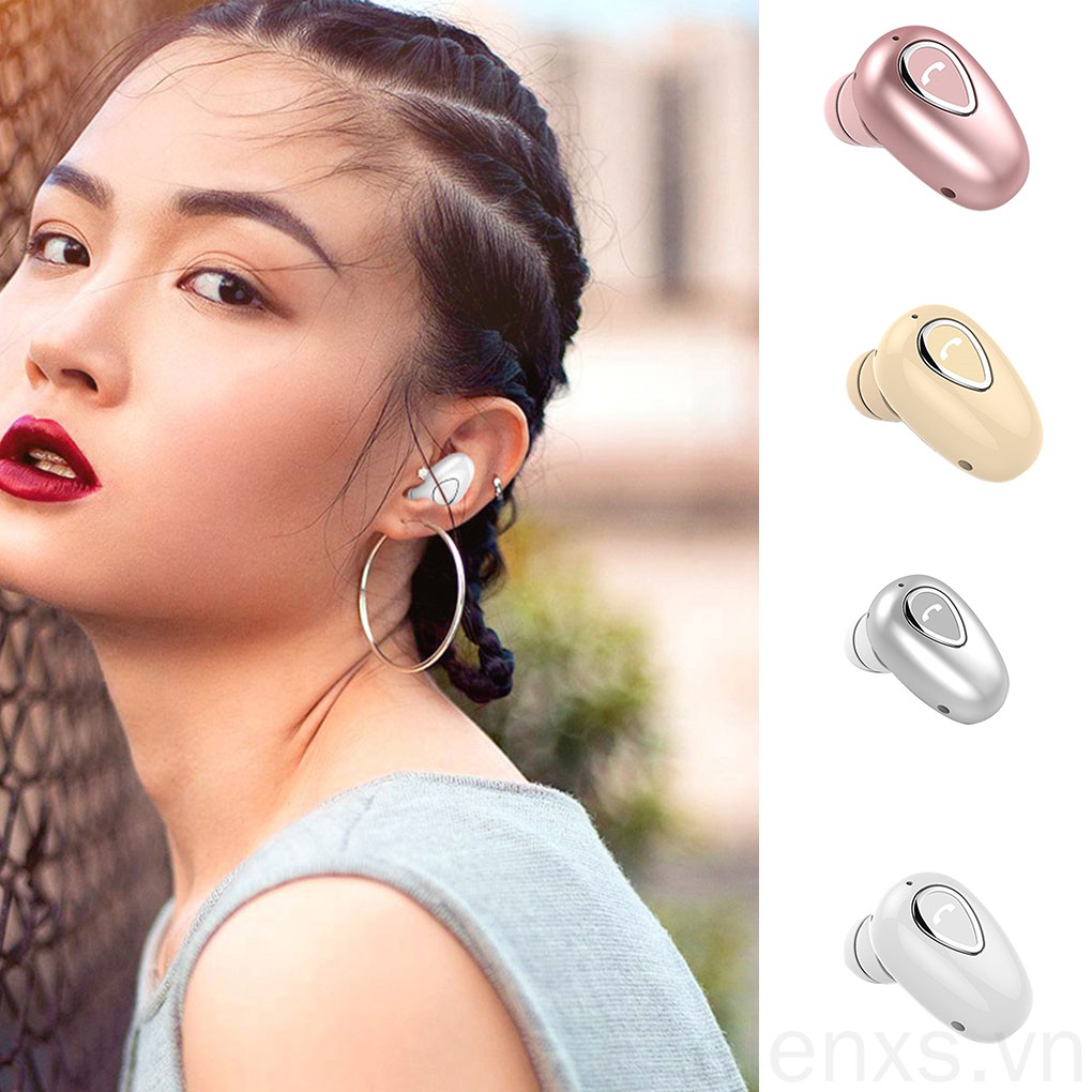 Tai Nghe Bluetooth 4.1 Nhét Tai Có Mic Nhỏ Gọn Trong Tai