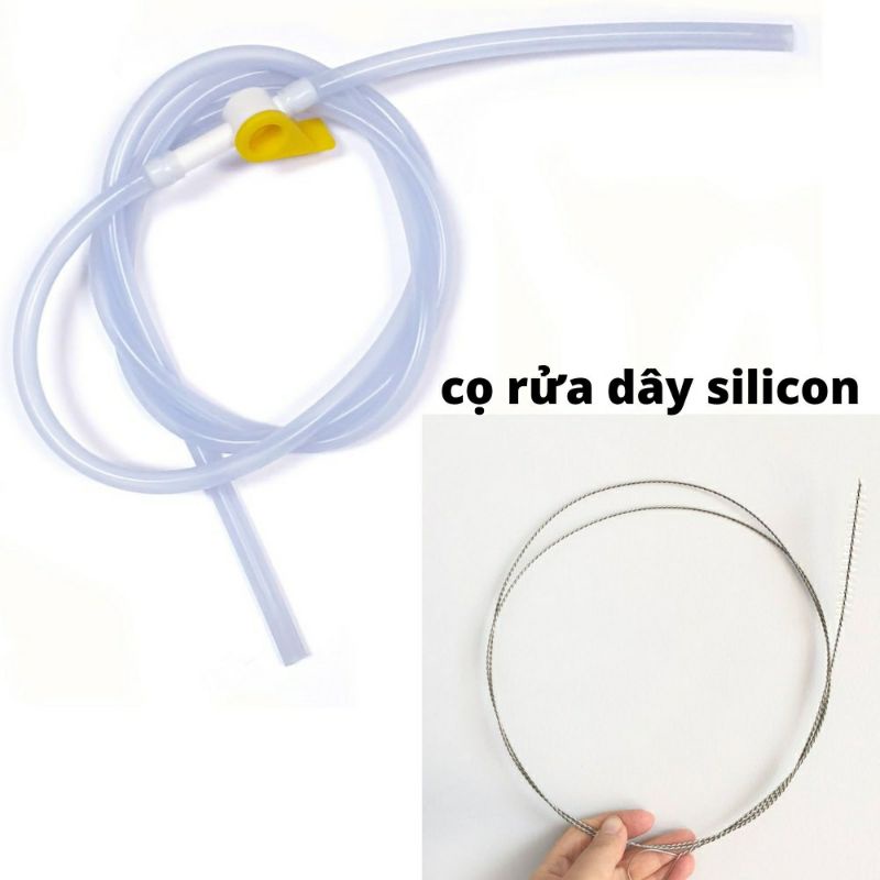 Cọ Rửa Dây Truyền Enema (dài 150cm), Vệ Sinh Dây Truyền Thải Độc Cà Phê, Dụng Cụ Vệ Sinh Enema, Coffee Enema Tube Brush