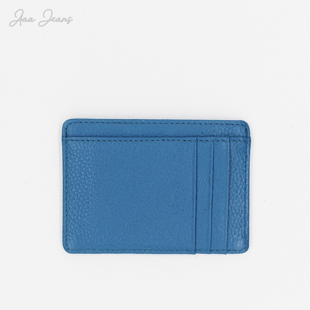 Ví Đựng Thẻ Card Holder Da Thật Genuine Leather Kiểu Dáng Thanh Lịch Aaa Jeans