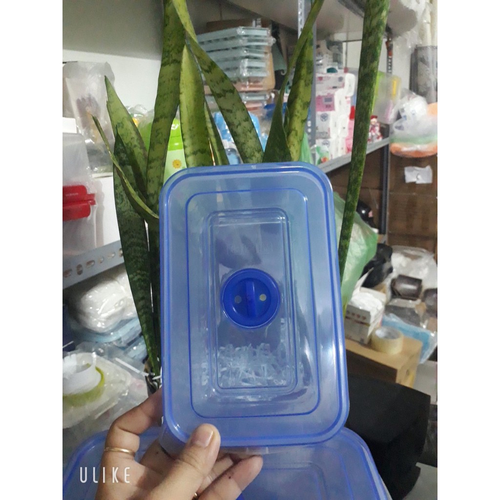 HỘP NHỰA ĐỰNG THỰC PHẨM 3200ML NẤP DẺO CÓ NÚT THOÁT HƠI