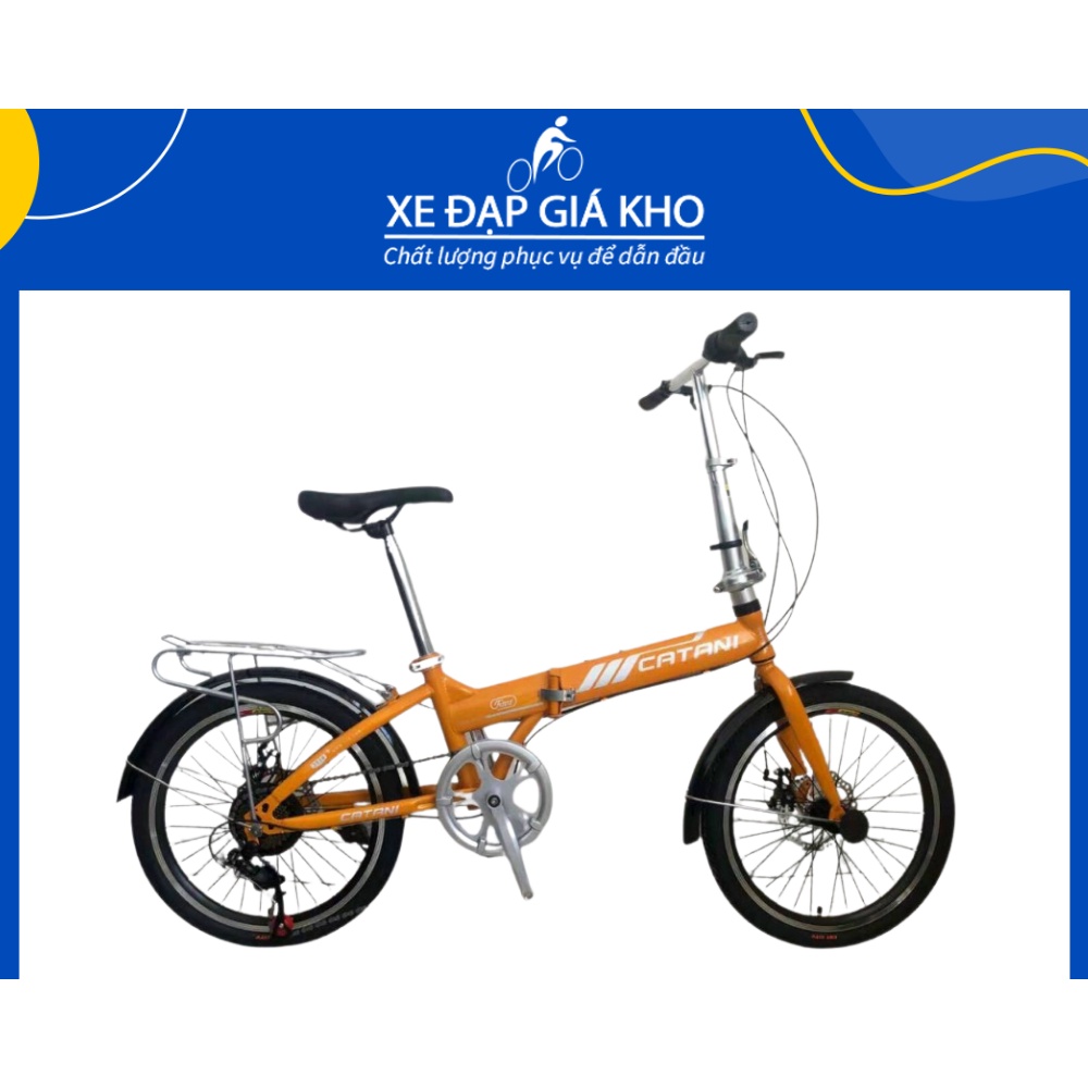 XE Đạp Gấp 16 Inch Catani ZD16 Khung Thép Không Đề
