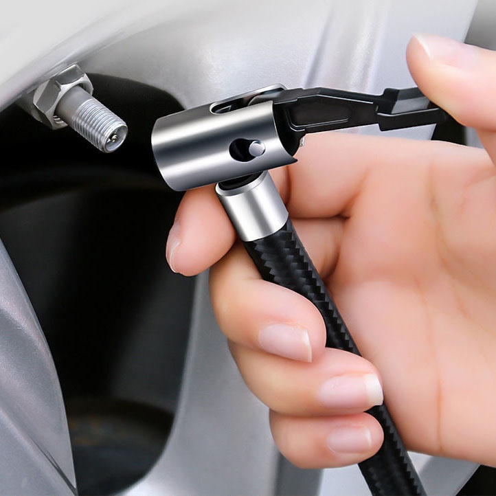 Bơm lốp ô tô điện tử mini SUITU 12V -Bơm Hơi Ô Tô Siêu Mạnh