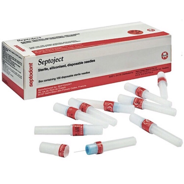Kim nha khoa Septodont Septoject Pháp 100 cái