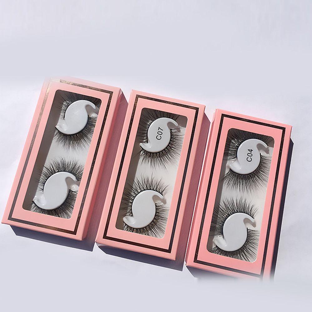 Set 2 Cặp Lông Mi Giả SKONHED 3D Handmade Tái Sử Dụng Linh Hoạt