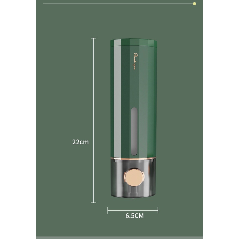 Bình Đựng Xà Phòng Rửa Tay Dạng Nhấn Gắn Tường Sáng Tạo