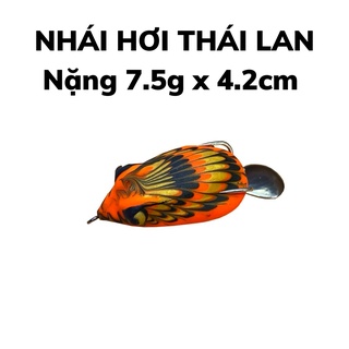 Mồi nhái hơi thái lan câu lóc RYOKO nặng 7.5g, nhái giả câu lure rê lóc bông đồng cá sộp chuối hồ dịch vụ nhạy nhất