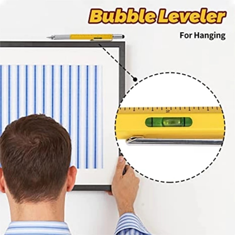 Bút Bi Mực Xanh/Đen 7 Trong 1 Chuyên Dụng Cải Thiện Chất Lượng Cao