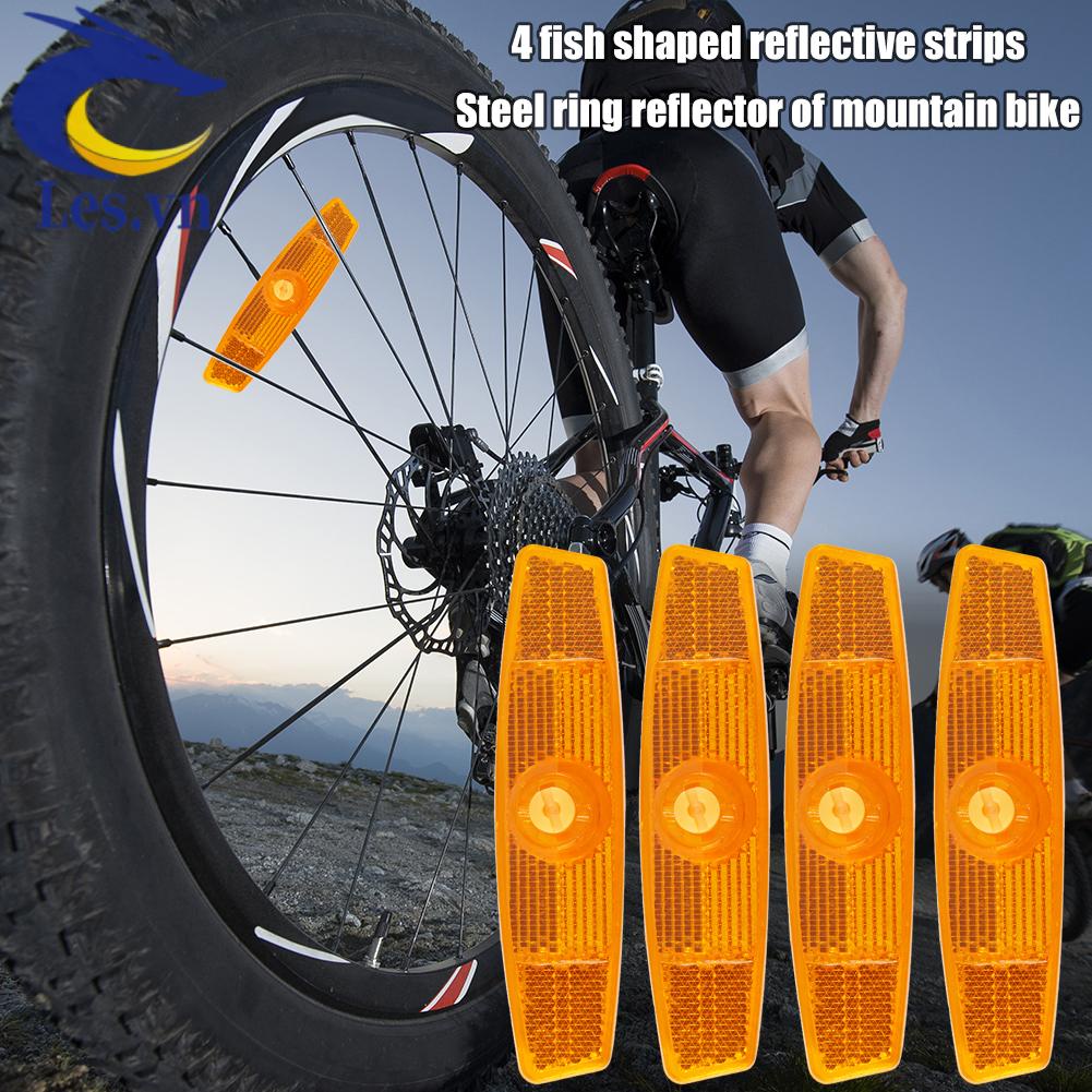 Bộ 4 Ống Phản Quang Gắn Căm Xe Đạp Leo Núi