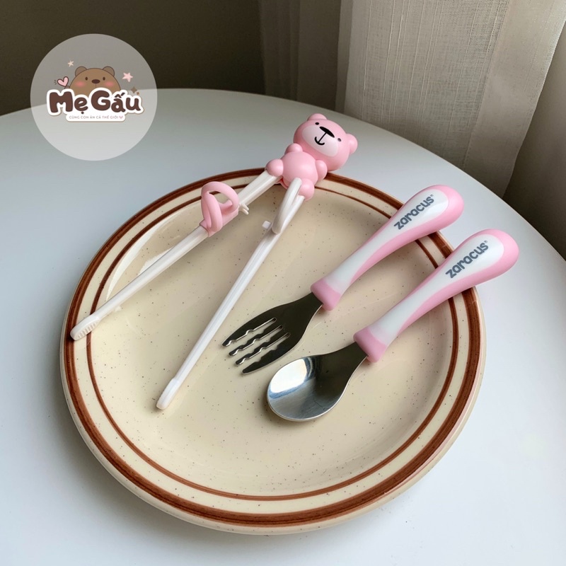 Set thìa nĩa đũa cho bé ăn dặm