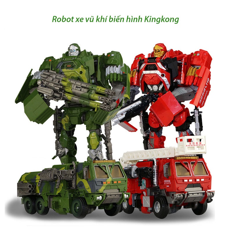 Robot Biến Hình Xe Vũ Khí 2IN1 JJ615 – Tăng Tính Sáng Tạo Trí Thông Minh Cho Trẻ