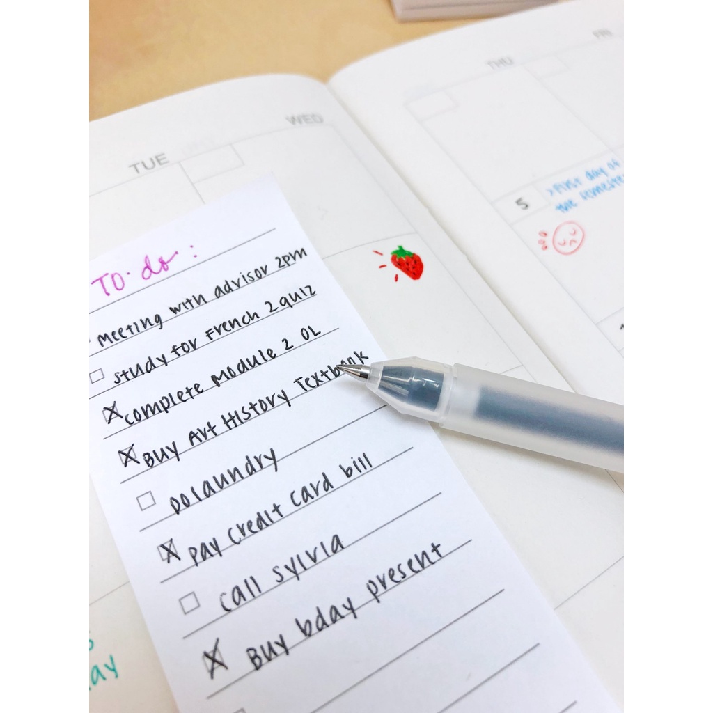 (Chính Hãng) Bút Gel Muji Nhập Khẩu Từ Nhật Bản 0.38mm