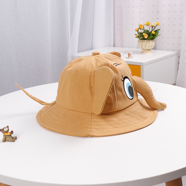 Mũ Voi 3D tròn vành độc đáo cho bé