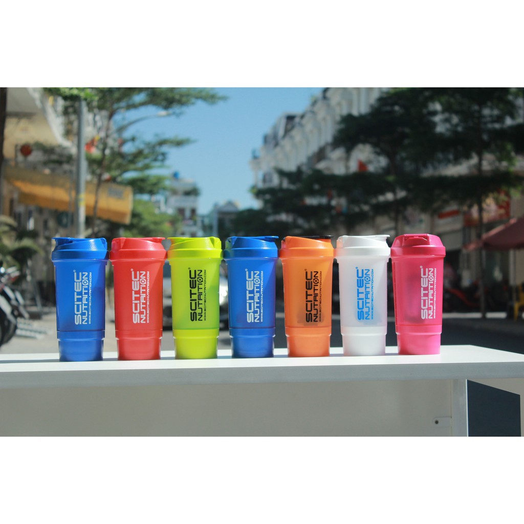 BÌNH LẮC SCITEC CÁC LOẠI| Traveller 700 ml ,  360 Shaker 800 ml , Bike Bottle 600 ml