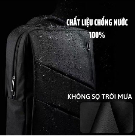 Balo laptop chống trộm, chống thấm 3 lớp cao cấp - Cặp Đựng Laptop Chống Sốc, Chống Gù, Siêu Nhẹ