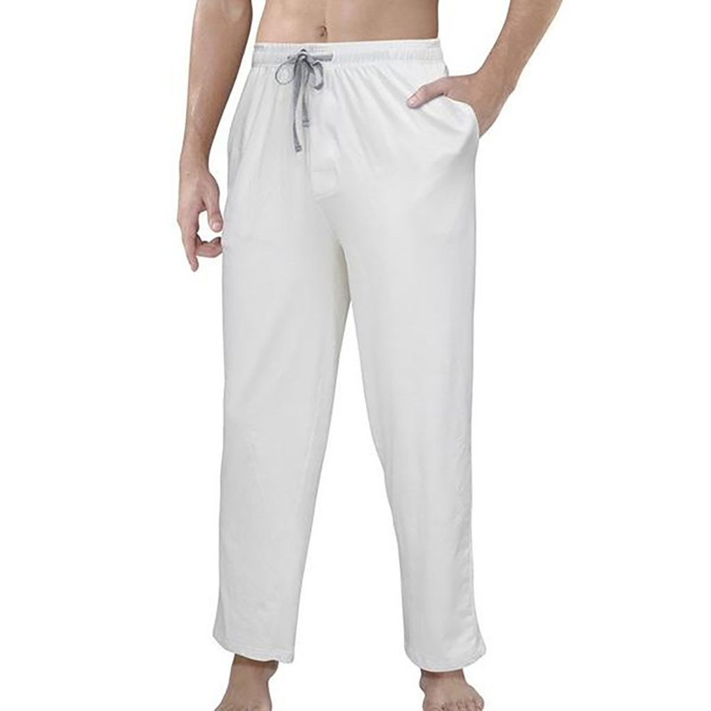 Fashion Men's Casual Solid Loose Sweatpants Trousers Jogger Dancing Yoga Pants
