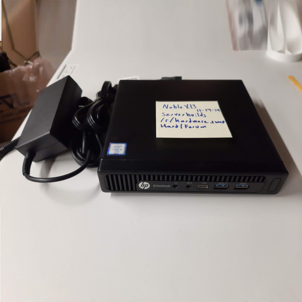 Máy tính Mini HP 800 G2 35W EliteDesk ITX/Hackintosh (Socket 1151 v1)