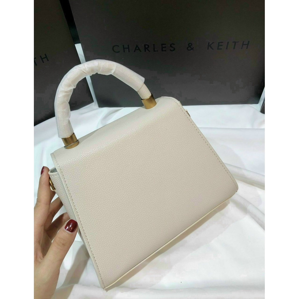 túi xách c.n.k công sở CK2-50781127 màu trắng kem