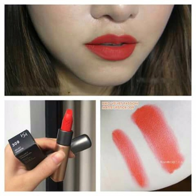 SALE (Đủ Bill) Son Kiko Velvet Passion Matte Lipstick  3,5g