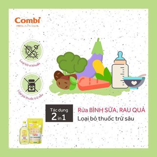 Nước rửa bình chai tặng túi combi chính hãng nhập khẩu nhật bản - ảnh sản phẩm 8