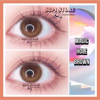 Mẫu Lens Hot nhất 2021 - Magic Hole [ Nâu và Xám ]