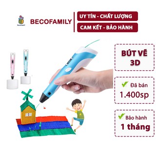 bút vẽ 3d, bút 3d sáng tạo cho bé [BẢO HÀNH 1 THÁNG]  độc đáo cho bé giá rẻ kèm sợi mực