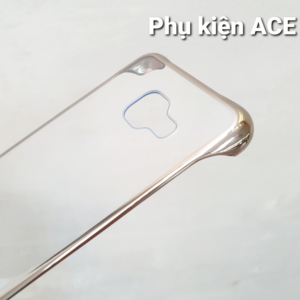 Ốp A3,A5,A7 2016 lưng trong suốt viền mạ màu Clear Cover chính hãng Samsung Việt Nam sản xuất