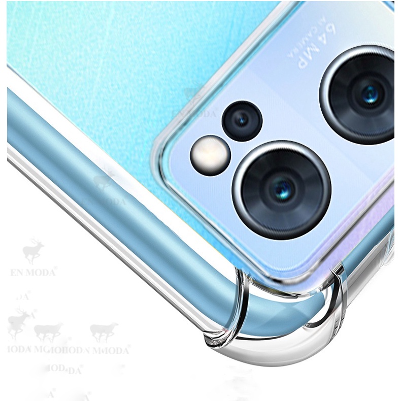 Ốp lưng Oppo Reno 7 5G dẻo trong suốt lồi 4 góc ôm khít máy lâu ố vàng cao cấp