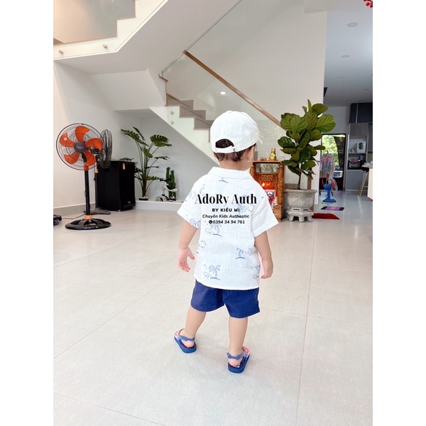 Áo sơ mi cho bé trai