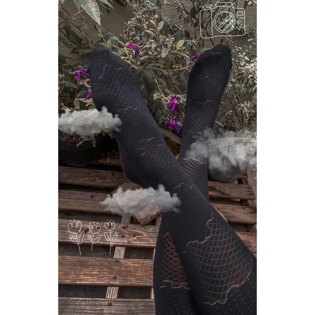 Ảnh thật - quần vớ nhiều hoạ tiết ( chống nắng chống lạnh cực tốt) KELLY WANG