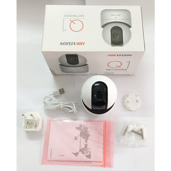 Camera IP Wifi Hikvision Q21 DS-2CV2Q21EFD-IW Xoay 360 Độ Đàm Thoại 2 Chiều - Hàng Chính Hãng