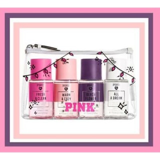 Set 4 chai xịt body mist victoria's secret dòng pink - 75ml