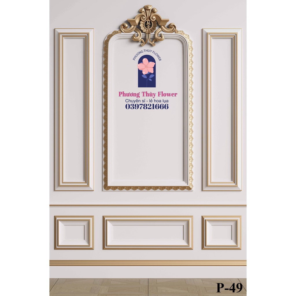 Phông Nền Livestream và Chụp Ảnh 3D 5D Dán Tường + Đóng Đinh Treo Tường