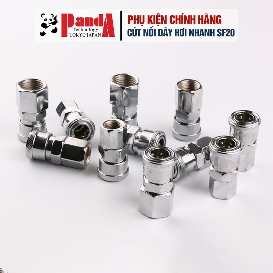 Ren trong nén khí Panda SF20, đầu nối nhanh cho dây hơi, lắp trực tiếp vào máy nén