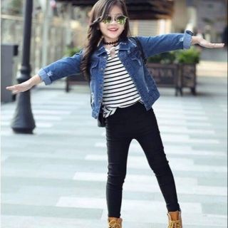 Quần tregging bé gái