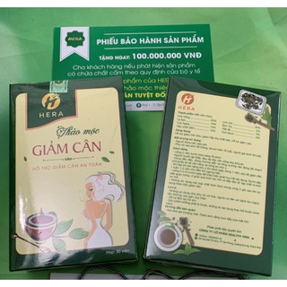 [Rẻ nhất shopee] Giảm cân Hera Plus dạng viên date T3/2022