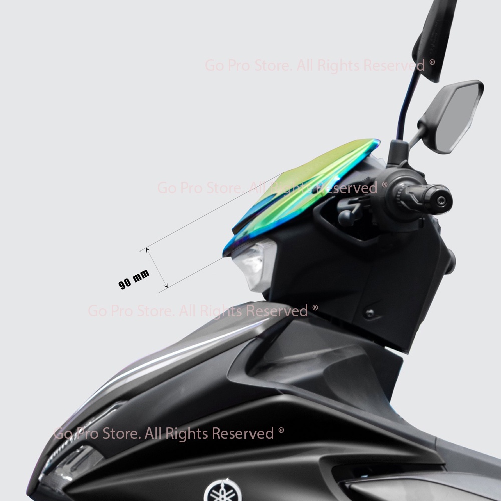 [CHÍNH HÃNG] Mão Chắn Gió EXCITER 155cc RHINO