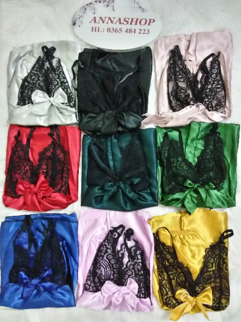 BỘ NGỦ SEXY CÓ NƠ PHÍA TRƯỚC MẪU MỚI (hình thật kèm video shop) | BigBuy360 - bigbuy360.vn