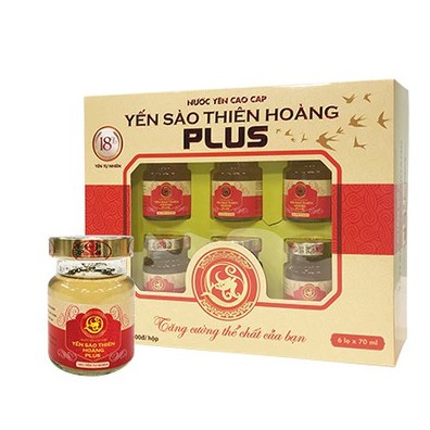 3 Hộp Yến Thiên Hoàng 18% Plus (1 Hộp 6 Lọ X 70ml) | BigBuy360 - bigbuy360.vn