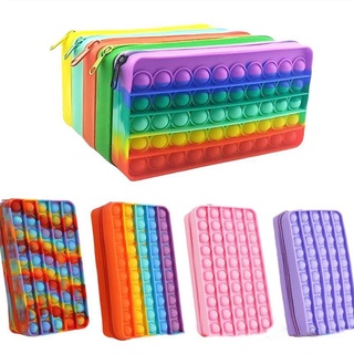 Hộp bút POP IT, đồ chơi POP IT giảm căng thẳng, vừa đựng bút vừa thư giãn phù hợp cho học sinh, sinh viên, văn phòng