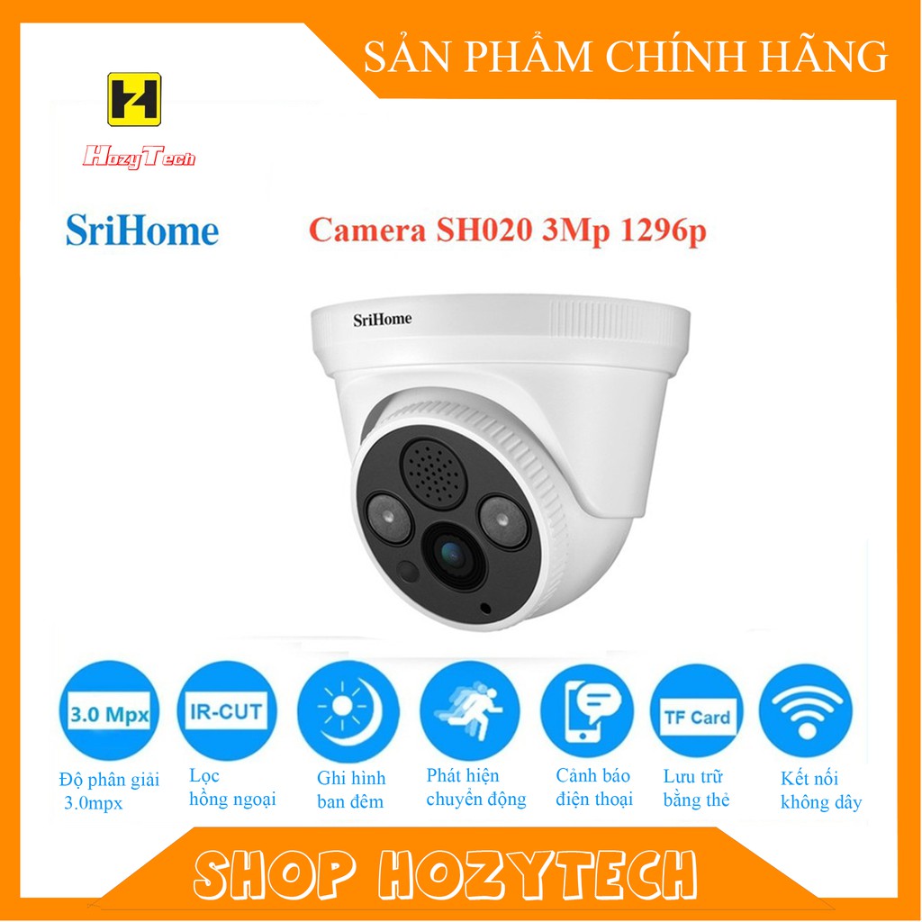 Camera Wifi Srihome SH030